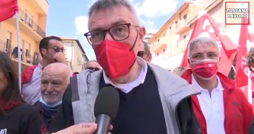 La Cgil alla marcia per la pace Perugia-Assisi (video)